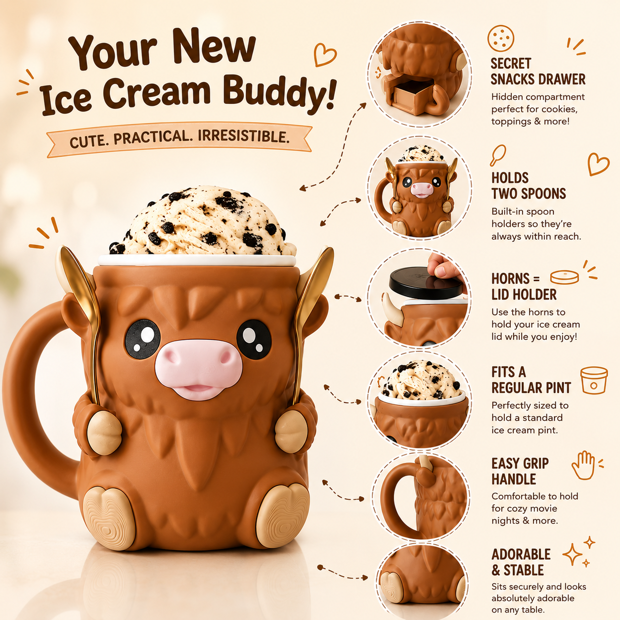 Cow Cupholder 🐮
